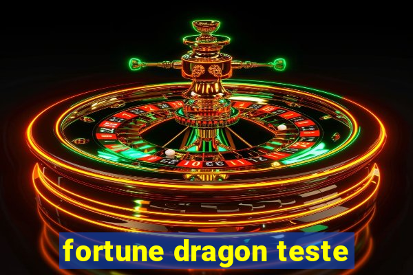 fortune dragon teste